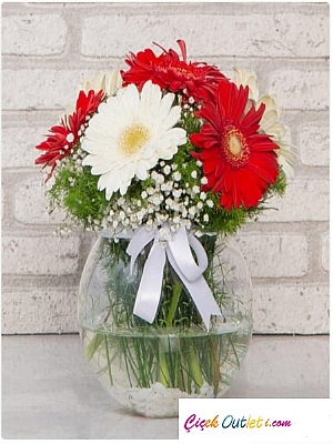 gerberalardan haz�rlanm�� arajman